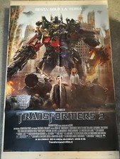 TRANSFORMERS 3 Locandina Film Originale 39x55" 2Sh Italiano MICHAEL BAY