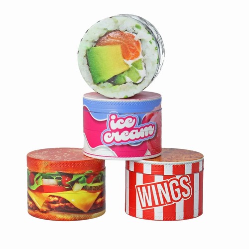Grinder hamburger gelato sushi - hamburger,