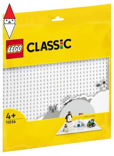 Costruzione lego base - lego, bianca