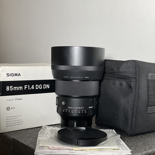 Sigma 85mm dg dn art - f/1.4,