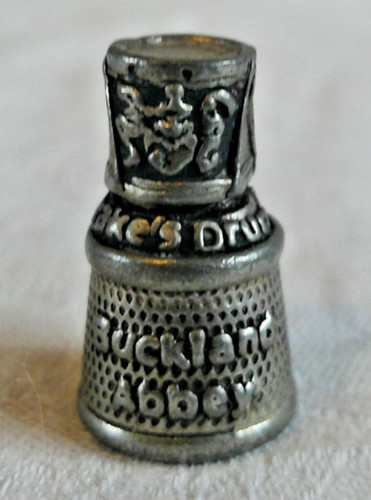 Vintage metal thimble buckand - vintage,
