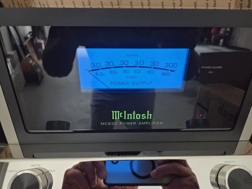 Mcintosh mc830 power - power, amplifier