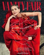 Sharon Stone VANITY FAIR n.17 2022 italian magazine