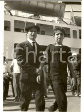 1960 PALERMO Parenti delle vittime del motopesca SALEMI uccise dai tunisini