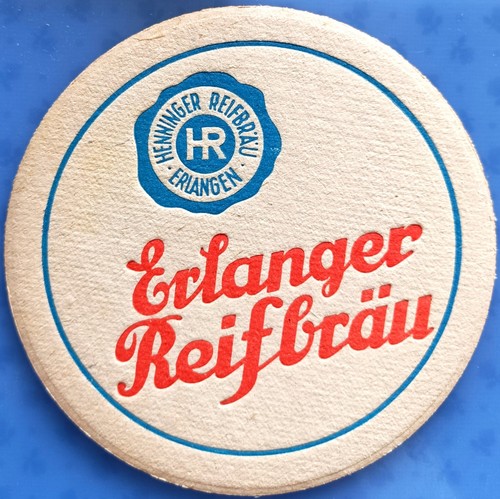 Alter bierdeckel erlanger - bierdeckel,