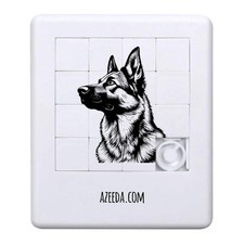 Puzzle scorrevole 'Pastore tedesco vista laterale' (PZ00034017)