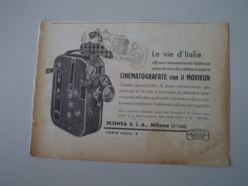 Advertising pubblicità 1934 - advertising,