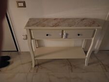 consolle ingresso moderno , colore bianco avorio 