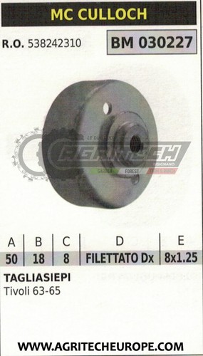 538242310 campana frizione - campana,