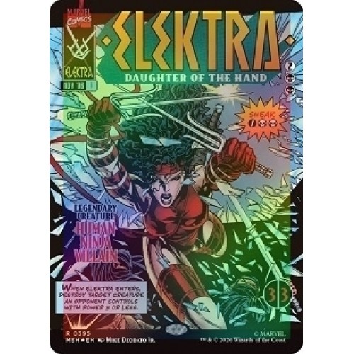 Foil elektra figlia - foil, della