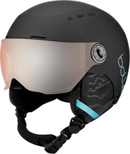 - QUIZ VISOR Casco Da Sci, M, Unisex per Bambini