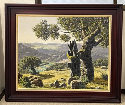 Grande dipinto olio arnaldo - dipinto, ad