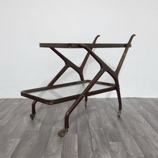 Cesare Lacca Carrello Portavivande Legno 1950’s Mid Century Design
