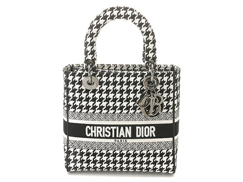 Dior houndstooth lady medium - dior,