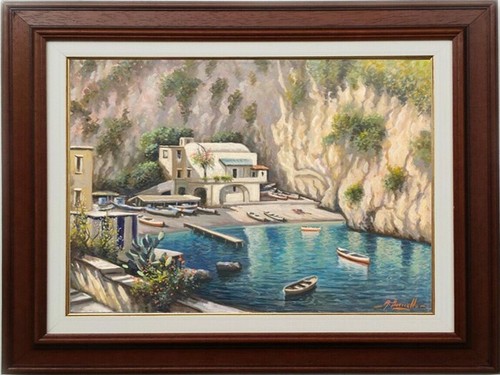Splendido dipinto olio su - splendido,