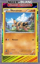 Mascaïman - NB02:Pouvoirs Emergents - 60/98 - Carte Pokemon Française