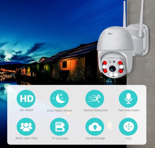 Telecamera esterna ptz - telecamera,