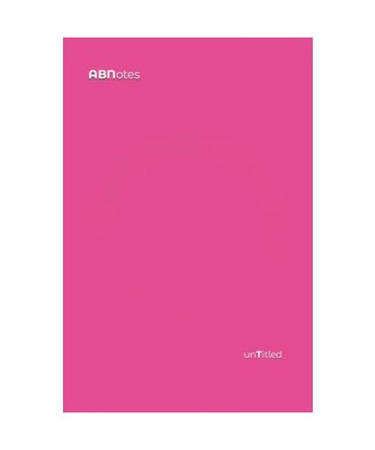 Abnotes untitled fucsia il - abnotes, a6