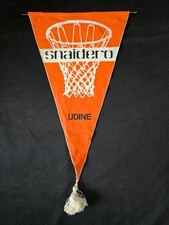 Gagliardetto Pennant  SNAIDERO Udine Basket Originale anni 70/80 (A)