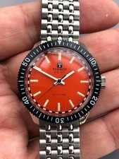 Diver Tissot Seastar Rare Sub Like New Vintage Wristwatch Original Bracelet