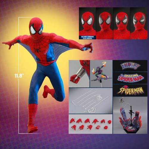 Hot toys spider man - hot, spider-man