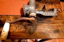 MACINA CARNE TRITACARNE IMCA A MANOVELLA (BREVETTO 536534) VINTAGE (17 CM)