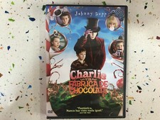 Charlie Y La Cioccolato Fabbrica DVD Johnny Depp Tim Burton Spagnolo Libro Cata
