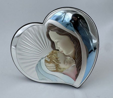 MADONNA CON BAMBINO COLORATA