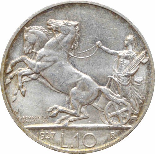 Moneta argento italia - argento, lire