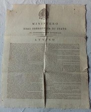 1838 Editto Borbonico Con