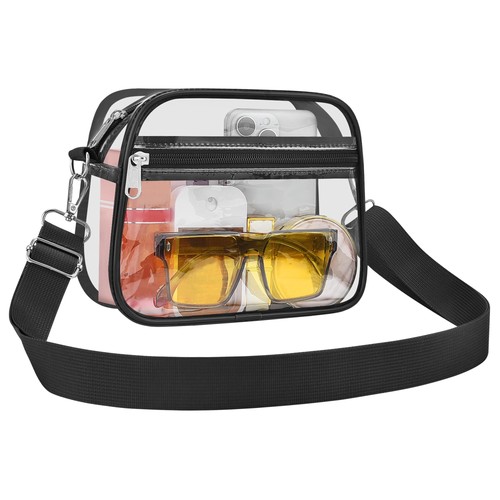 Bolso bandolera trasparente