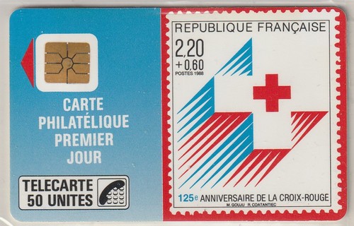 Télécarte france f34 croix - france,