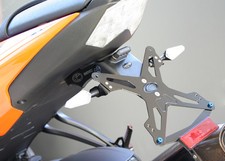 EVOTECH PORTATARGA REGOLABILE KAWASAKI ZX 10R 2008-2009-2010 TAIL TIDY