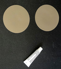 2x Patch Riparazione Vinile +