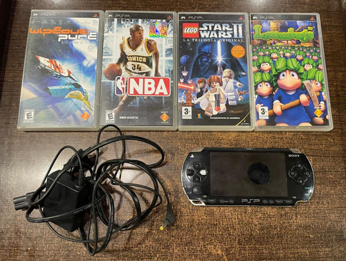 Lote consola sony psp - consola,