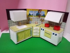 Raro Angolo Cottura Cucina Latta Marchesini Bo Ita x Casa Bambole '70 N 571