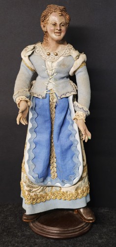 Pastore donna per presepe
