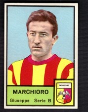 figurina Calciatori Mira Il Pallone  1965/66 Marchioro Catanzaro simile 1964/65