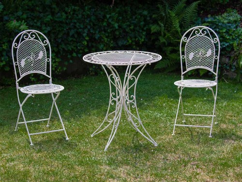 Antique style garden furniture