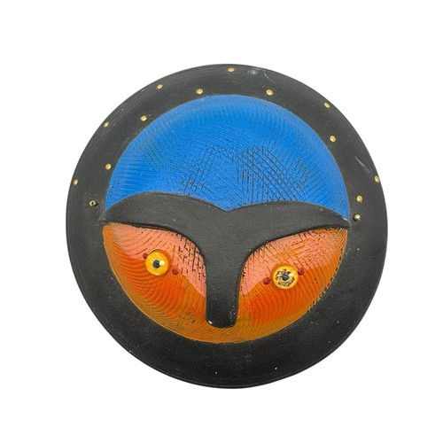 Maschera parete gufo arte - maschera,
