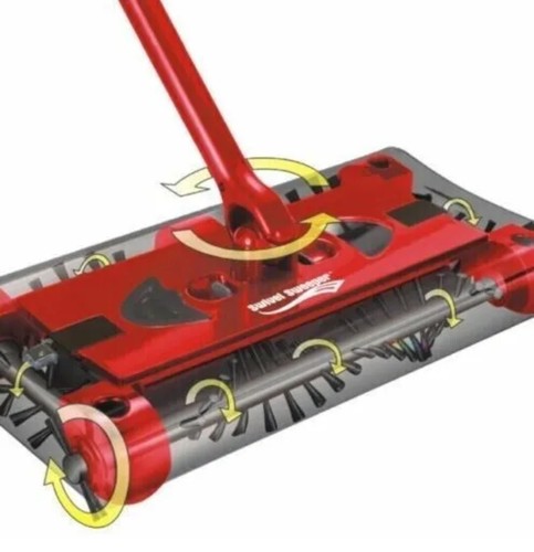 Scopa ruotante elettrica - g6,