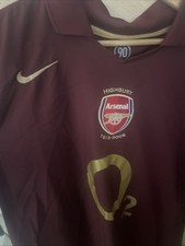 maglia Storica E Celebrativa Arsenal Henry 14 Colore Granata  HIGHBURY 1913-2006