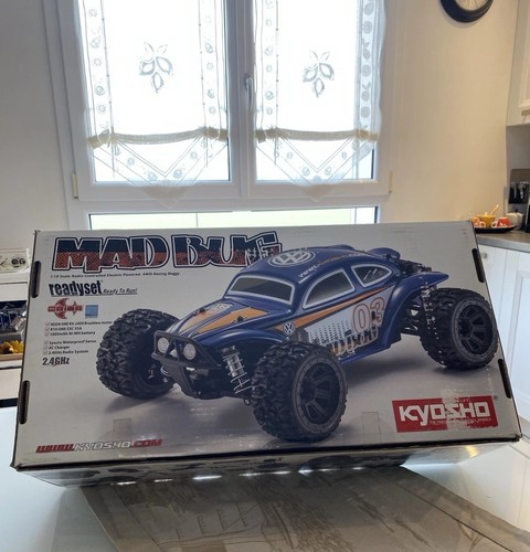 Kyosho mad bug rtr rx - rtr, +