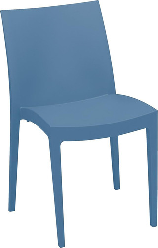 Sedia colorata impilabile - sedia, da