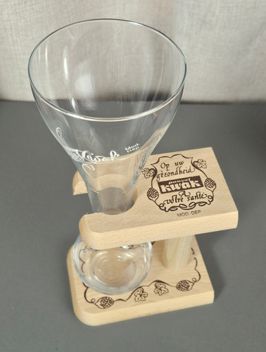 Pauwel kwak belgium beer glass - belgium,