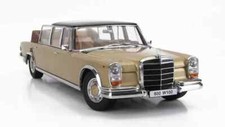 MERCEDES 600 W100 LANDAULET découvrable Gold 1964 au 1/18 KK-Scale KKDC181183