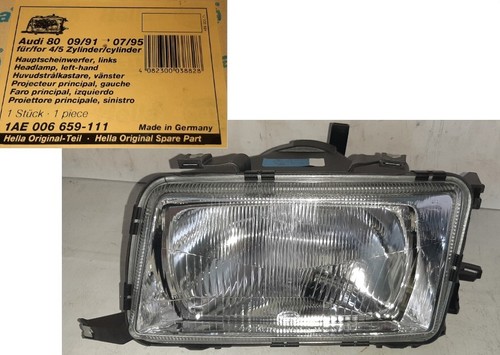 Faro fanale proiettore h4 - sx,