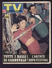 SORRISI 8/1963 KESSLER COCKY MAZZETTI VIAREGGIO CARRA' MONICA RAGBY MISS ONU