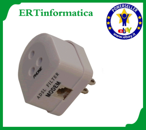 Filtro tripolare adsl rj11 - filtro,