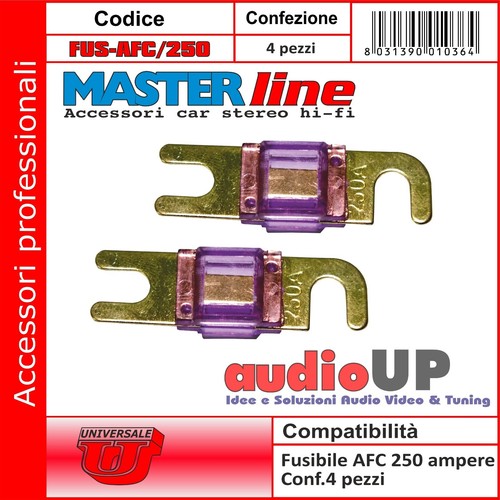 Fusibile lamellare 250a afc - fusibile,
